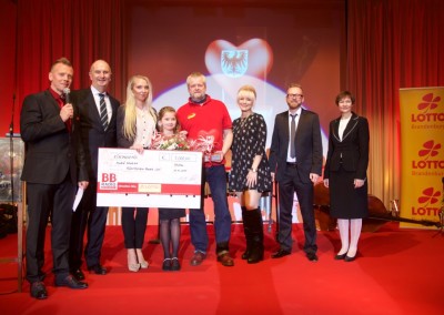 Moderation der großen "BB RADIO-Hörerhelden"- Gala 2015