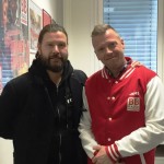 Rea Garvey bei Jens im Büro