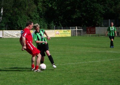 Absatz gegen Abseits –Fußball Frauen gegen Männer