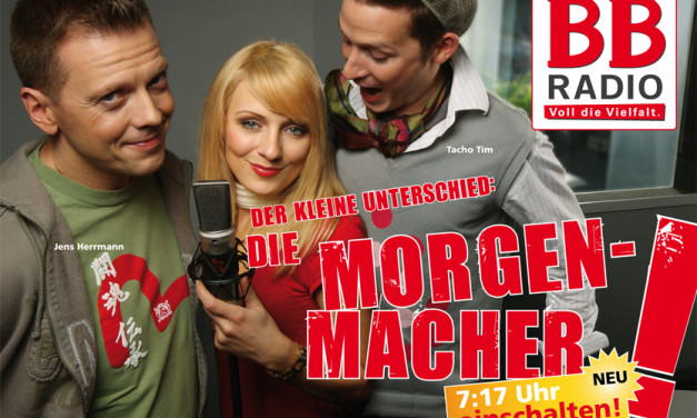 „Die BB RADIO-Morgenmacher“ NEU ab 7. Januar 2008