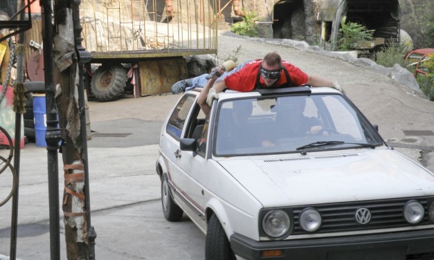 „Herrmännchen oder Herrmannkules?“ bei der Stuntcrew