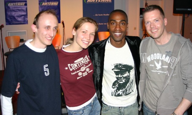 Simon Webbe bei Jens im Studio