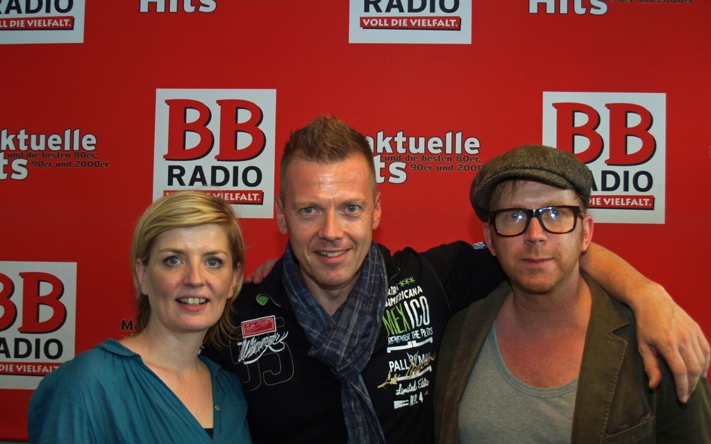 Klee im Studio bei BB RADIO