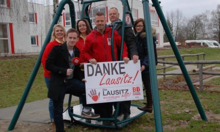 Unterstützung der Charity Aktion „Die Lausitz hilft!“