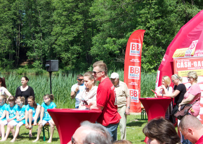 Pfingstmontag beim zweite Mühlenfest auf dem Gut Klostermühle in Alt Madlitz