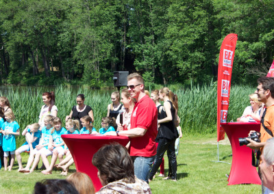 Pfingstmontag beim zweite Mühlenfest auf dem Gut Klostermühle in Alt Madlitz