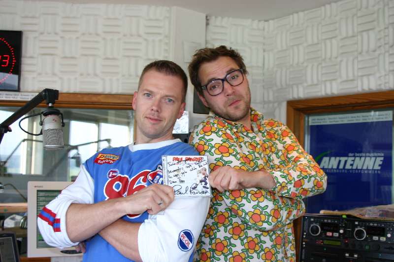 Paul Panzer zu Besuch im Studio