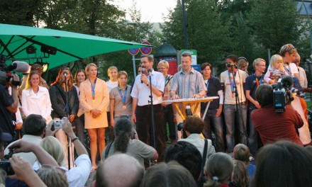 Empfang der Potsdamer Olympia-Teilnehmer in Potsdam