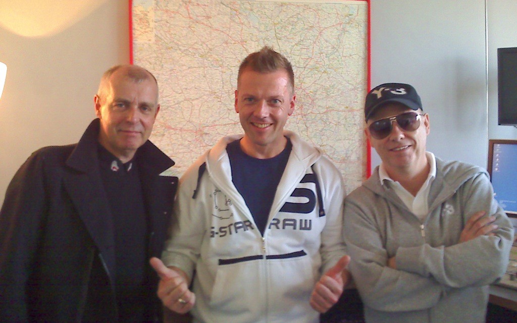 Die Pet Shop Boys bei Jens im Studio