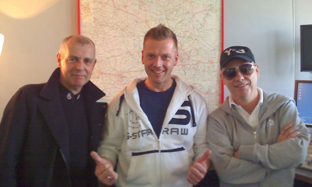 Die Pet Shop Boys bei Jens im Studio