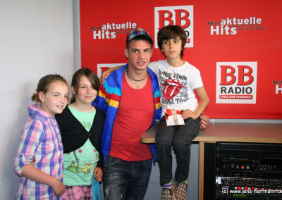 DSDS-Gewinner Pietro Lombardi bei mir im BB RADIO Comedy Brunch.