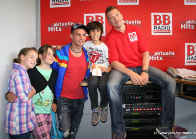 DSDS-Gewinner Pietro Lombardi bei mir im BB RADIO Comedy Brunch.