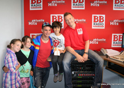 DSDS-Gewinner Pietro Lombardi bei mir im BB RADIO Comedy Brunch.