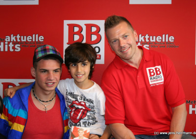 DSDS-Gewinner Pietro Lombardi bei mir im BB RADIO Comedy Brunch.