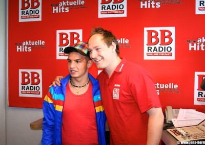 DSDS-Gewinner Pietro Lombardi bei mir im BB RADIO Comedy Brunch.