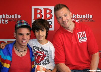 DSDS-Gewinner Pietro Lombardi bei mir im BB RADIO Comedy Brunch.