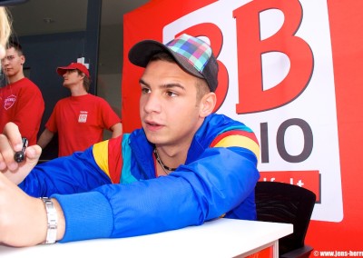 DSDS-Gewinner Pietro Lombardi bei mir im BB RADIO Comedy Brunch.