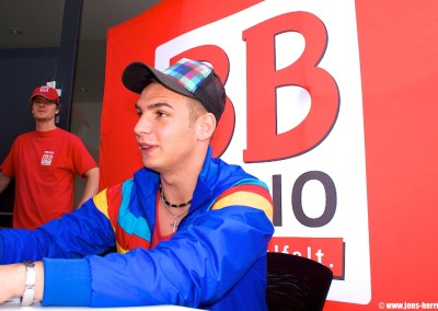 DSDS-Gewinner Pietro Lombardi bei mir im BB RADIO Comedy Brunch.