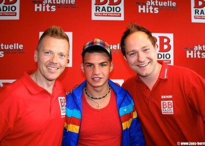 DSDS-Gewinner Pietro Lombardi bei mir im BB RADIO Comedy Brunch.