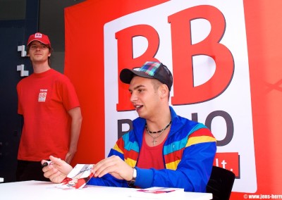 DSDS-Gewinner Pietro Lombardi bei mir im BB RADIO Comedy Brunch.