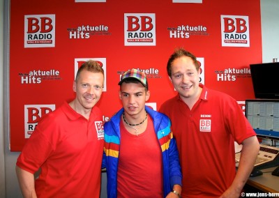 DSDS-Gewinner Pietro Lombardi bei mir im BB RADIO Comedy Brunch.