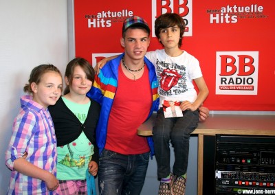 DSDS-Gewinner Pietro Lombardi bei mir im BB RADIO Comedy Brunch.