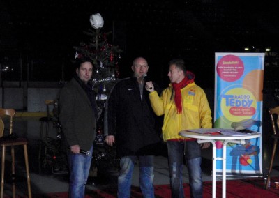 Erstes Adventssingen der Eisbären Juniors im Berliner Wellblechpalast